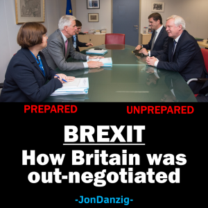 Brexit talks visual: EU prepared, Britain unprepared